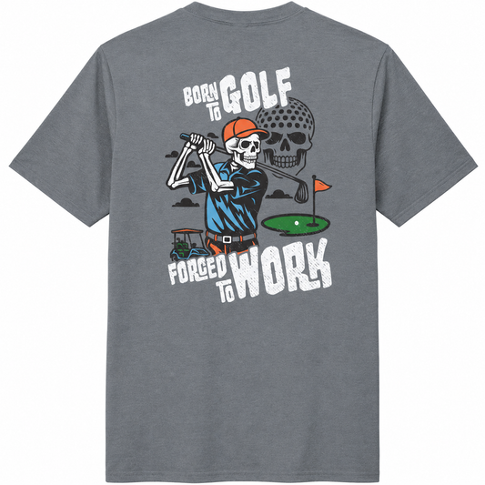 Born To Golf Graphic Tee Back